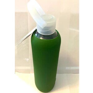 BKR Demi Water Bottle in Fern Green 22oz/650ml Glass w/Silicone Rare